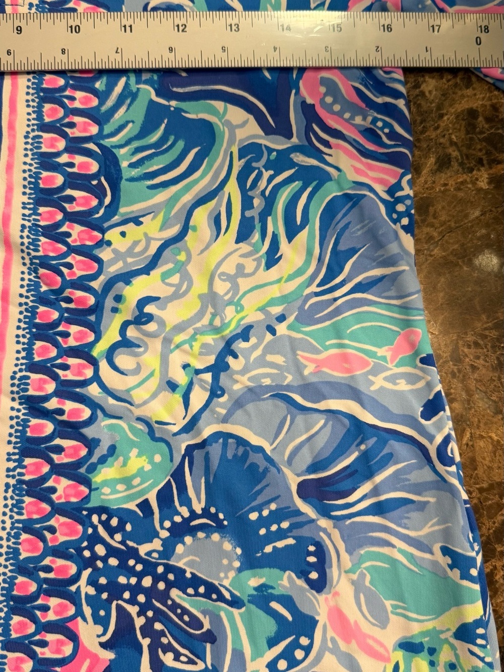 🌴Lilly Pulitzer Karina Tunic Top UPF 50+ ChillyLilly Shade Seekers NWOT XS🌴 - Picture 9 of 11